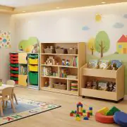 Шафи та стелажі дитячі