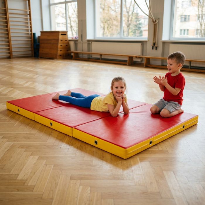 Мат складаний 150-100-10 см з 3-х частин TIA-SPORT