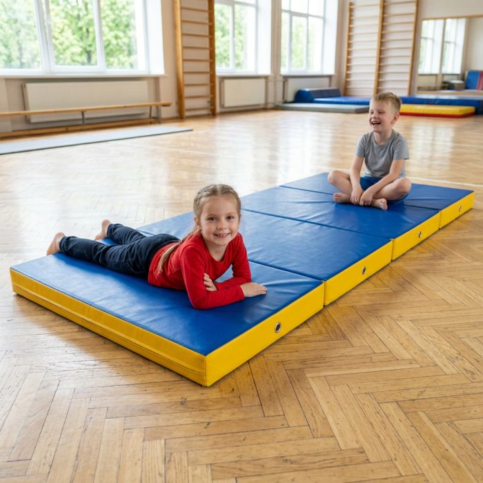 Мат складаний 200-100-10 см з 4-х частин TIA-SPORT
