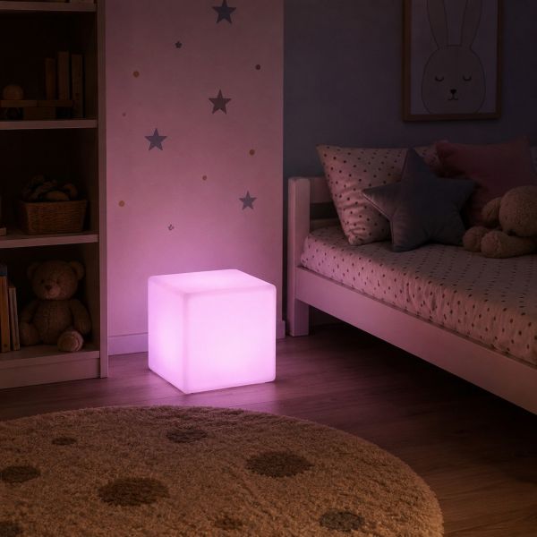 LED сенсорный куб 20х20 см для развития детей TIA-SPORT