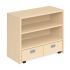 Стелаж для зберігання з висувними ящиками на коліщатках (80*100*45 см) TIA-SPORT