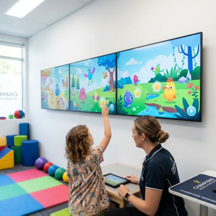 LCD Відеостіна 3×55" Professional Display TIA-SPORT